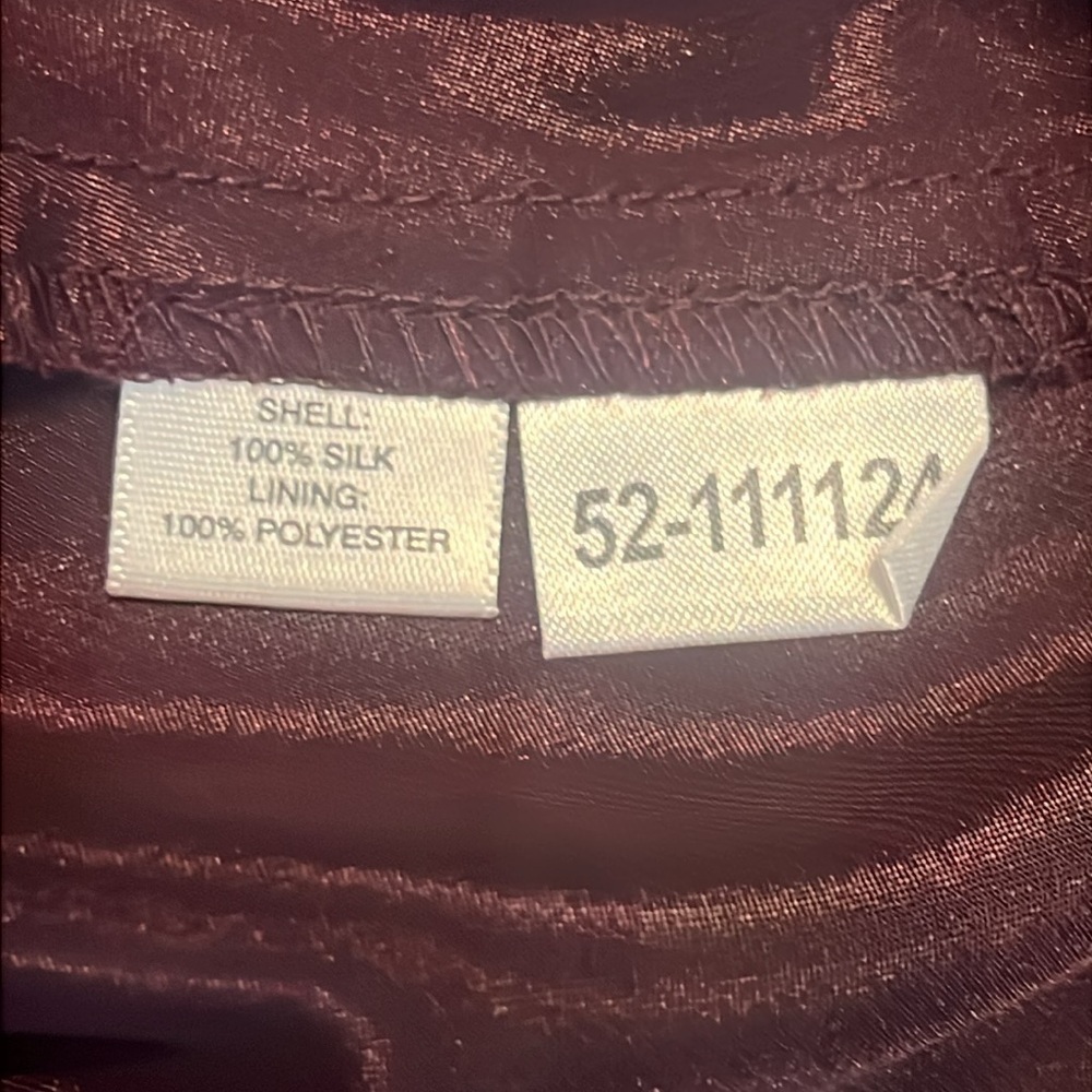 Ann Taylor Silk Purple Ruffle Skirt Size 16 - Picture 13 of 15